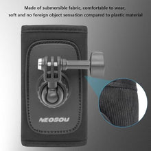 Load image into Gallery viewer, NEOSOU Backpack Strap Mount for DJI Osmo Pocket 4 3, with Expansion Cage Adapter Stand Bracket, 360 Rotation Bag Belt Shoulder Waist Strap Holder Attachment for DJI Pocket 4 3 Accessories, forDJIPocket_3314
