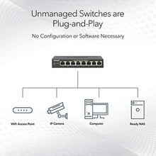Load image into Gallery viewer, NETGEAR 8-Port 10G Multi-Gigabit Ethernet Unmanaged Switch (XS508M) - with 1 x 10G SFP+, Desktop or Rackmount_1838
