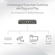 Load image into Gallery viewer, NETGEAR 8-Port 2.5G Multi-Gigabit Ethernet Unmanaged Network Switch (MS308), Black_145
