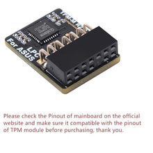 Load image into Gallery viewer, NewHail TPM2.0 Module LPC 14Pin Module with Infineon SLB9665 for ASUS Motherboard Compatible with TPM-M R2.0_8527
