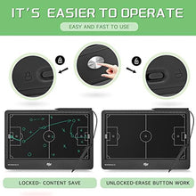 Load image into Gallery viewer, Newnaivete Electronic Football Coach Board - 12.8 inch LCD Soccer Tactical Coaching Board with Stylus Pen for Football Coach Marker Training Writing Tablet_2370
