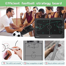 Load image into Gallery viewer, Newnaivete Electronic Football Coach Board - 12.8 inch LCD Soccer Tactical Coaching Board with Stylus Pen for Football Coach Marker Training Writing Tablet_2371

