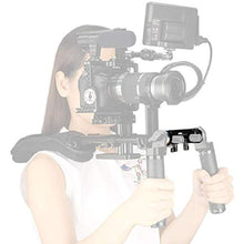 Load image into Gallery viewer, NICEYRIG Rosette Mount Extension Arm Connector with 15mm Dual Rod Clamp-254, rosettemmdualrodclamp_7363
