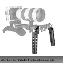 Load image into Gallery viewer, NICEYRIG Rosette Mount Grip Handgrip for ARRI M6 Thread for 15mm DSLR Shoulder Rig Rail Block System, rosettehandle_7350
