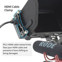 Load image into Gallery viewer, Nitze Cage Kit for Atomos Ninja V/Ninja V+ / Shinobi/Ninja/Ninja Ultra/Zato Connect Monitor, with HDMI Cable Clamp and Sunhood - JT-A02B, Black_8183
