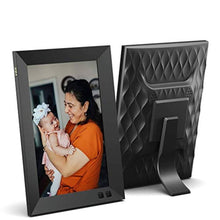 Load image into Gallery viewer, NIX 8 Inch Digital Picture Frame (Non-WiFi) - Portrait or Landscape Stand, HD Resolution, Auto-Rotate, Remote Control - Mix Photos and Videos in The Same Slideshow, black_1
