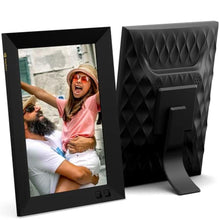 Load image into Gallery viewer, Nixplay Smart Digital Picture Frame I 8 inch I WiFi I Black I Shared Family Albums I Mobile App, Email I Preload Content for a Gifted Frame_1
