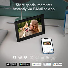 Load image into Gallery viewer, Nixplay Smart Digital Picture Frame I 8 inch I WiFi I Black I Shared Family Albums I Mobile App, Email I Preload Content for a Gifted Frame_115
