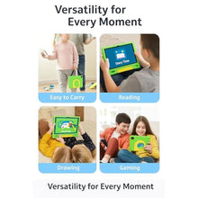 Load image into Gallery viewer, NOBKLEN 10.1 Inch Android Tablet, Octa-Core 64GB Storage, HD IPS Display, Green Shockproof Case, WiFi, Bluetooth, Big Battery, Purple, GreenRope_1961
