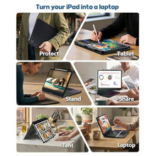 Load image into Gallery viewer, NOKBABO Keyboard Case for iPad Pro 13 inch &amp; iPad Air 13, Pro 12.9 - Black_892
