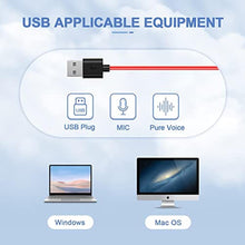 Load image into Gallery viewer, NUBWO HW03 USB Headset with Microphone for PC - Headphones with Microphone for Laptop, Mac, Computer, in-Line Control, Ideal Headset for Work, Office, Classroom, Call Center, Zoom, Skype_1357
