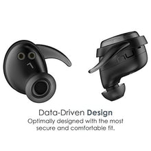 Load image into Gallery viewer, NuForce BEFREE5-BLACK Optoma Be Free5 Truly Wireless Earbuds with 16H Battery Life and Quick Charge Sweat Proof AAC Support Activate Siri and Google Assistant Headphone Black_611
