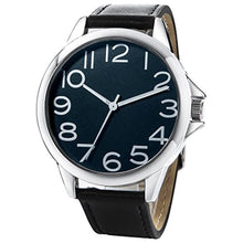 Load image into Gallery viewer, NUOVO Men Watches Men Arabic Numbers Watches White Watches Classic Quartz Watch with Leather Strap Wrist Watch for Men Dress Fashion Simple Watches, White Number, Quartz Watch, WhiteNumber_1
