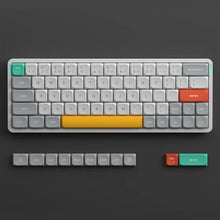 Load image into Gallery viewer, nuphy Air60 V2 Portable Wireless Keyboard 60% Low Profile Mechanical Keyboard Support QMK/VIA Compatible with Windows/mac OS/Linux Supports Bluetooth 5.1/2.4GHz/Wired (USB-C) White-Gateron Red Switch_6383
