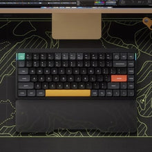 Load image into Gallery viewer, NuPhy Air75 V2 Portable 75% Low Profile Keyboard,84 keys RGB Backlight Wireless Mechanical Keyboard,Supports Bluetooth/2.4G/USB-C,Compatible with Windows/Mac OS/Linux Systems-Black Gateron Moss Switch_6496
