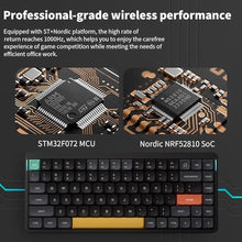 Load image into Gallery viewer, NuPhy Air75 V2 Portable 75% Low Profile Keyboard,84 keys RGB Backlight Wireless Mechanical Keyboard,Supports Bluetooth/2.4G/USB-C,Compatible with Windows/Mac OS/Linux Systems-Black Gateron Moss Switch_6497
