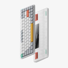 Load image into Gallery viewer, nuphy Air75 V2 Portable 75% Mechanical Keyboard,Wireless Keyboard,Supports Bluetooth/2.4G/USB-C RGB Gaming Keyboards,Compatible with Windows/Mac OS/Linux Systems White-Gateron Red Switch_6437

