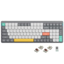 Load image into Gallery viewer, nuphy Air96 V2 Wireless Mechanical Keyboard,100 Keys RGB Backlit Keyboard,Supports Bluetooth 5.1,2.4G and Wired Connection,for PC/Laptop/Windows/Mac -Grey Gateron Brown Switch_1
