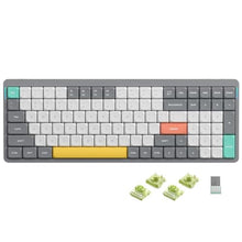 Load image into Gallery viewer, nuphy Air96 V2 Wireless Mechanical Keyboard,100 Keys RGB Backlit Keyboard,Supports Bluetooth 5.1,2.4G and Wired Connection,for PC/Laptop/Windows/Mac -Grey Gateron Aloe Switch_1

