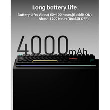 Load image into Gallery viewer, NuPhy Halo V2 IO Wireless Mechanical Keyboard with PBT Keycaps,Hot Swappable Custom Gaming Keyboard,Aluminum Alloy Frame,RGB Backlit,Gasket Structure,BT5.0/USB-C/2.4GHz Low Latency Office Keyboards, LayoutBlack_591
