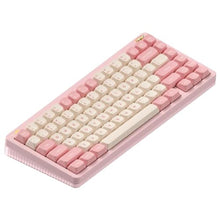 Load image into Gallery viewer, nuphy Halo75 V2 Mechancial Gaming Kyeboard,75% Wireless Hot Swappable Bluetooth Keyboard,83 Kyes RGB Backlit Keyboard,Support Bluetooth/2.4GHz/USB-C (Pink, Lemon (55gf))_1
