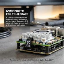 Load image into Gallery viewer, NVMe Base for Raspberry Pi 5 M.2 HAT PCIe Extension Board (M.2 2230 to 2280 Supported) (0TB (M.2))_1247
