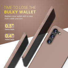Load image into Gallery viewer, oakxco for Samsung Galaxy S23 Case Ultra Thin Slim Cover, Lightweight Anti-Scratch Phone Case for Women Men, Solid Protective &amp; Shockproof, Nude Light Brown_2528
