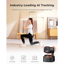 Load image into Gallery viewer, OBSBOT Tiny 2 Lite 4K Webcam for PC, AI Tracking PTZ Streaming Camera, Black_2067
