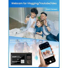 Load image into Gallery viewer, Ocakuiter Digital Camera,4K Kids Camera,16X Zoom,Point and Shoot Digital Camera with 32GB Card,Portable Small Camera with Autofocus for Kids Teens Beginner_1186
