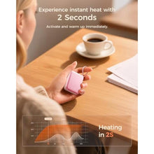 Load image into Gallery viewer, OCOOPA Hand Warmers Rechargeable, Smart Temp Control 7H*2 Long Safe Heat, Ultra Slim, Pocket-Size Design That Fits Gloves, Gifts for Women, Outdoor, Office, Commute (UT5 Nano), Pink_553
