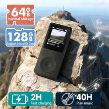 Load image into Gallery viewer, ODEJOI 64GB MP3 Player with Bluetooth 5.3, Speaker &amp; Physical Buttons, Black_1946
