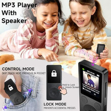 Load image into Gallery viewer, ODEJOI 64GB MP3 Player with Bluetooth 5.3, Speaker &amp; Physical Buttons, Black_1947
