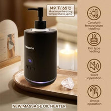 Load image into Gallery viewer, Oil Warmer for Massage, Body Lotion Heater with Two Oil Bottle Dispenser_1293

