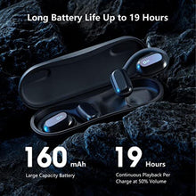 Load image into Gallery viewer, Oladance OWS2 Open Ear Headphones, Wireless Headphones Bluetooth 5.3 with Multipoint Connection, Android &amp; iPhone Compatible, Up to 19 Hours Playtime with Carry Case Interstellar Blue, InterstellarBlue_2518
