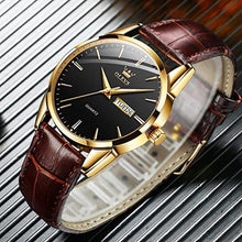 Load image into Gallery viewer, OLEVS Men Wrist Watches, brownblack_7155

