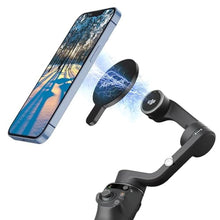 Load image into Gallery viewer, OM Magnetic Phone Mount for DJI Osmo Mobile 8P/8/7P/OM 7/OM 6/SE/OM 5/OM 4 SE/OM 4 Magsafe Quick-Release Adapter Magnet Clamp Clip, Mounting for Video Photo Shooting Phone DJI Gimbal Accessories_1
