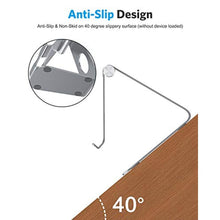 Load image into Gallery viewer, OMOTON Tablet Stand Holder Adjustable, T1 Desktop Aluminum Tablet Dock Cradle Compatible with iPad Air/Mini, iPad 10.2/9.7, iPad Pro 11/12.9, Samsung Tab and More, Grey_8139
