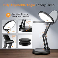 Load image into Gallery viewer, One Fire Cordless Lamp, 3600mAh Battery Operated Lamp, Rechargeable Lamp, Black_2522
