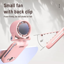 Load image into Gallery viewer, onovatpol Handheld Turbo Fan, Clip-on High Speed Hand Fan, Rechargeable Personal Fan with LED Display, 100 Speeds Adjustable Pocket Fan, Portable Fan for Outdoor/stroller/Travel/Makeup (white), small, updatewhite_5839
