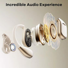 Load image into Gallery viewer, Open Ear Headphones Wireless Bluetooth, 60hrs Play 8D Sound Earphone Sport Earbuds with LED Display Over-Ear Buds with Earhooks Built-in Mic Headset for Sport Running Workout Driving (Light Yellow), LightYellow_1060

