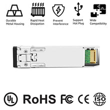 Load image into Gallery viewer, OPSTRAN 10GBASE-SR SFP+ Optical Transceiver Module Compatible with Fortinet FN-TRAN-SFP+SR FS-TRAN-SFP+SR FG-TRAN-SFP+SR 850nm 300m DDM Duplex LC MMF, forFortinet_802
