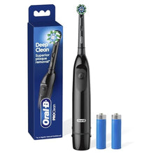 Load image into Gallery viewer, Oral-B Pro 100 CrossAction, Battery Powered Toothbrush, Black, 1 Count (Pack of 1)_1
