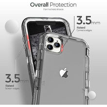 Load image into Gallery viewer, ORIbox for iPhone 15 Pro Max Case Gray, [10 FT Military Grade Drop Protection], Transparent Heavy Duty Shockproof Anti-Fall Case for iPhone 15 Pro Max Phone Case,6.7 inch,3 in 1, Crystal Gray, CrystalGray_1538
