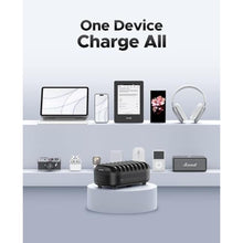 Load image into Gallery viewer, ORICO 10-Port Charging Station, 120W Max Output USB Charger Dock, Black, USBPortsBlack_74
