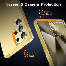 Load image into Gallery viewer, Oterkin for Samsung Galaxy S24 Ultra Case, [10FT Military Protection] S24 Ultra Case [Shockproof][Heavy Duty Dropproof] S24 Ultra Phone Case [Non-Slip Slim] Case for Samsung S24 Ultra (B-Yellow), SUltraBYellow_436
