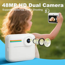 Load image into Gallery viewer, OTJ Kids Camera Instant Print - Instant Camera Kids Digital Camera Toys with 32GB Card - Best Birthday for Girls and Boys 3 4 5 6 7 8 9 10 Year Old, White_1791
