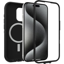 Load image into Gallery viewer, OtterBox Defender XT Case for iPhone 15 Pro with MagSafe, Shockproof, Drop Proof, Ultra-Rugged, Protective Case, 5X Tested to Military Standard, Black_1104
