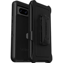 Load image into Gallery viewer, OtterBox Google Pixel 8 Defender Series Case - BLACK, rugged &amp; durable, with port protection, includes holster clip kickstand (Single unit ships in polybag, ideal for business customers)_1
