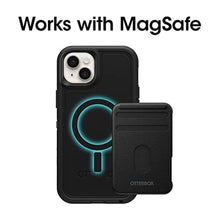 Load image into Gallery viewer, OtterBox iPhone 14 Plus Defender Series XT Case - Black, Screenless, Rugged, Snaps to MagSafe, Lanyard Attachment_7662
