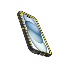 Load image into Gallery viewer, OtterBox iPhone 15, iPhone 14, &amp; iPhone 13 (Only) - Defender Series Case - Night (Black &amp; Yellow) - Case Only - Screenless - Rugged &amp; Durable - with Port Protection - Non-Retail Packaging, NightBlackYellow_1873
